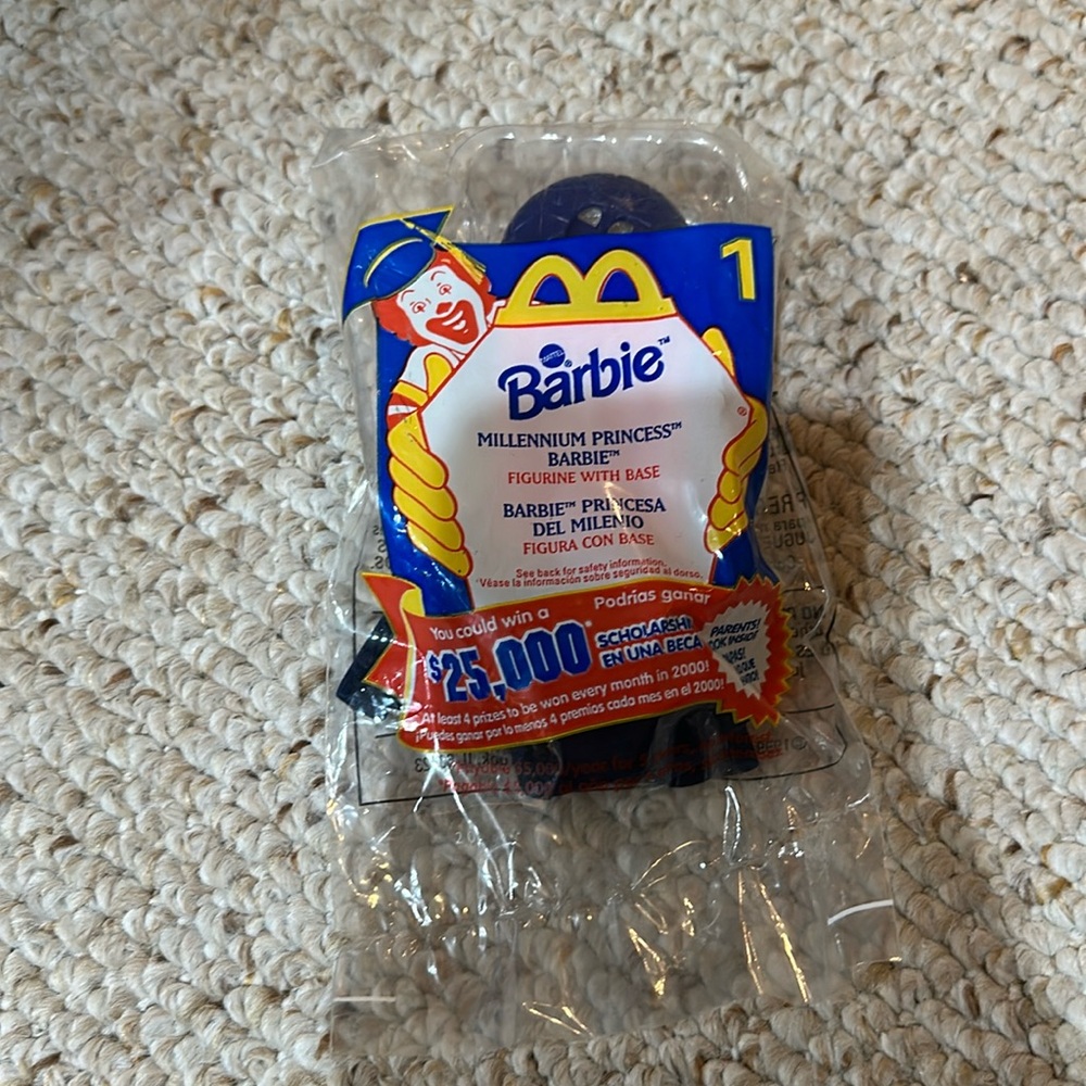 Limited edition Barbie Mcdonalds Collab